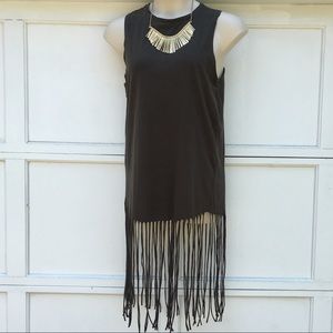 Forever 21 Dark Green Top size M no sleeves